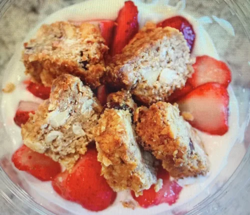 Granola Parfait (Options Available) - Strawberries