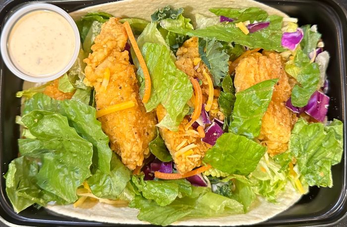Crispy Chicken Tortilla Wrap
