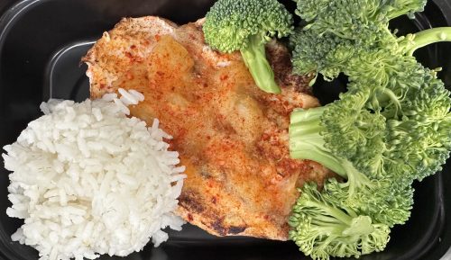 Spicy Pineapple grilled Chicken - Broccoli
