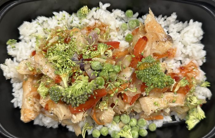 Sweet Chili Chicken Rice Bowl