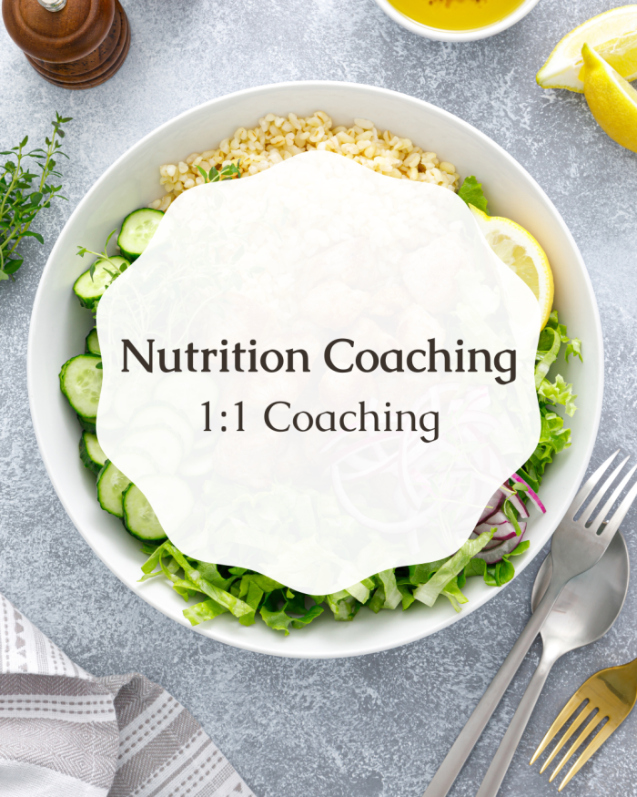 Nutrition Coaching | 1:1 Coaching